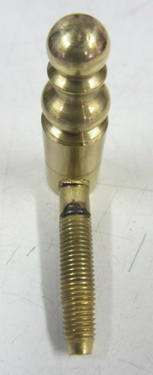 2 PEZZI - CERNIERE A DUE CORPI A BUSSOLA ANUBA 16X108MM - IN OTTONE LUCIDO