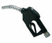 Pistola per travaso carburante con blocco del flusso