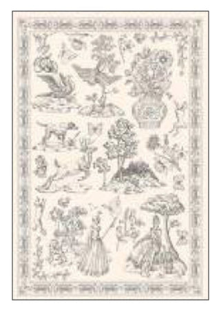 CALAMBOUR - CARTA DECOUPAGE - VINTAGE "PR 08"