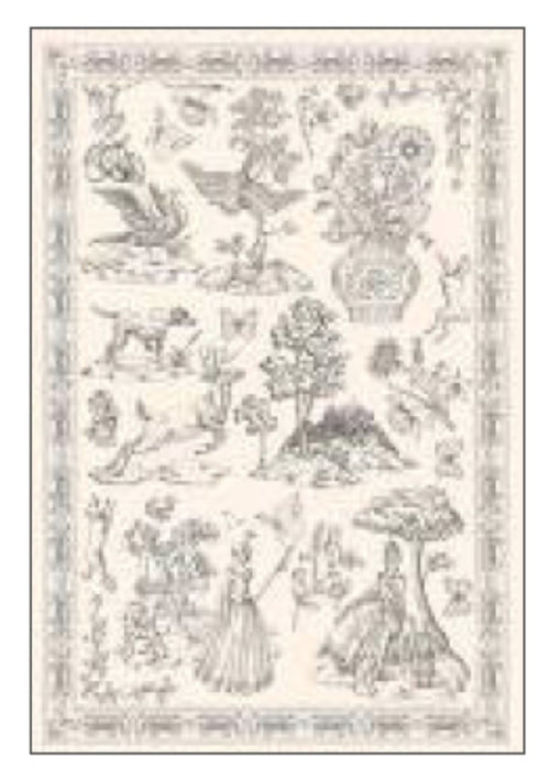 CALAMBOUR - CARTA DECOUPAGE - VINTAGE PR 08