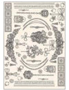 CALAMBOUR - FOGLIO DI CARTA DECOUPAGE PR10