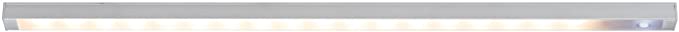 PAULAMNN - BARRA RETTANGOLARE LUMINOSA TOUCH A SOFFITTO "JETLINE"- 6,2W LED/ 230V/12V - ALLUMINIO OPACO E PLASTICA