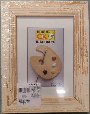 FAR s.p.a. - CORNICE "BONNARD" 30MM COL.105 - 13X18CM IN LEGNO PINO