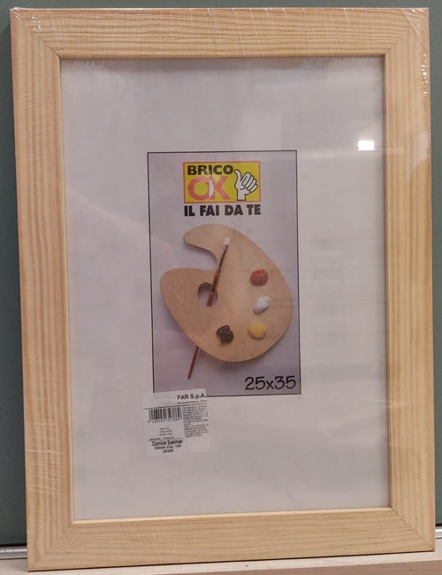 FAR S.P.A. - CORNICE SAAIMAN 33MM - 25X35CM COL.105 - IN LEGNO PINO