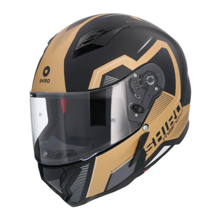 Shiro - Casco integrale Hunter Mando nero oro matt M