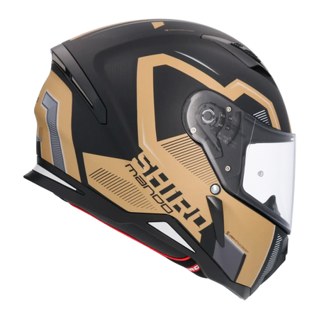 Shiro - Casco integrale Hunter Mando nero oro matt L