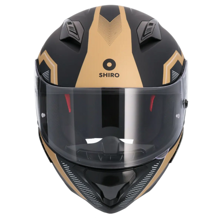 Shiro - Casco integrale Hunter Mando nero oro matt L