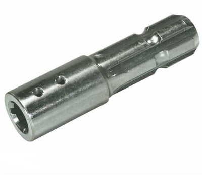 Riduzione per presa di forza con profilo interno 21X25X5 mm lunghezza 140 mm