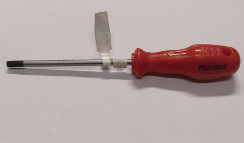 PROMAX - CACCIAVITE GS CON PUNTA TORX T27x100MM - MANICO ROSSO ERGONOMICO