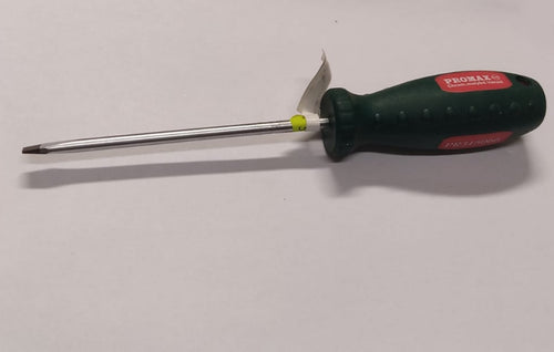 PROMAX - CACCIAVITE GS CON PUNTA PIATTA MAGNETICA 5,5x125MM - SERIE GREEN MANICO ERGONOMICO