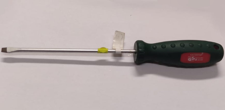 PROMAX - CACCIAVITE "GS" CON PUNTA PIATTA MAGNETICA 5,5x150MM - SERIE "GREEN" MANICO ERGONOMICO