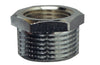 RIDUZIONE 3/4x3/8 - IN OTTONE CROMATO - CON FILETTATURA INTERNA ED ESTERNA