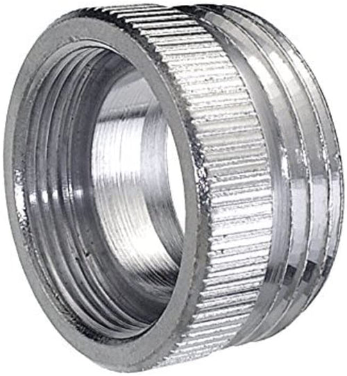 RACCORDO ADATTATORE FEMMINA M22/1MX3/4 - IN OTTONE CROMATO