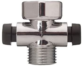 MASIDEF - STOP PER DOCCIA IN PVC 1/2 - CON FILETTATURA INTERNA/ESTERNA - CROMATO