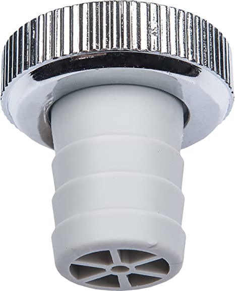 RACCODO PER TUBO FLESSIBILE IN PLASTICA - PORTAGOMMA ABS 3/4 - SIGILLATURA PIATTA **