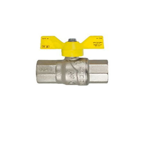 CONNEX - VALVOLA PER GAS A SFERA DRITTA 1/2XF1/2
