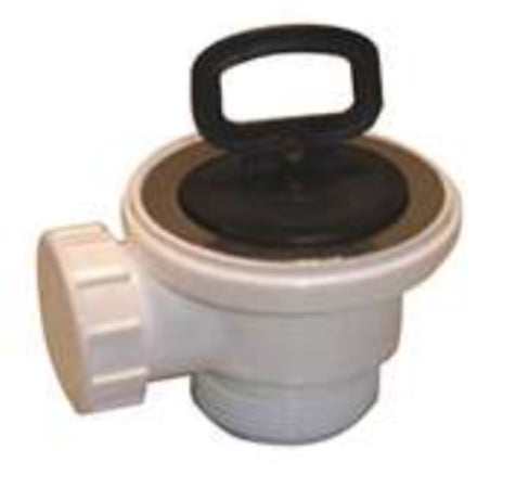 PILETTA PER LAVELLI IN ACCIAIO INOX - SENZA TROPPO PIENO 1 1/2" **