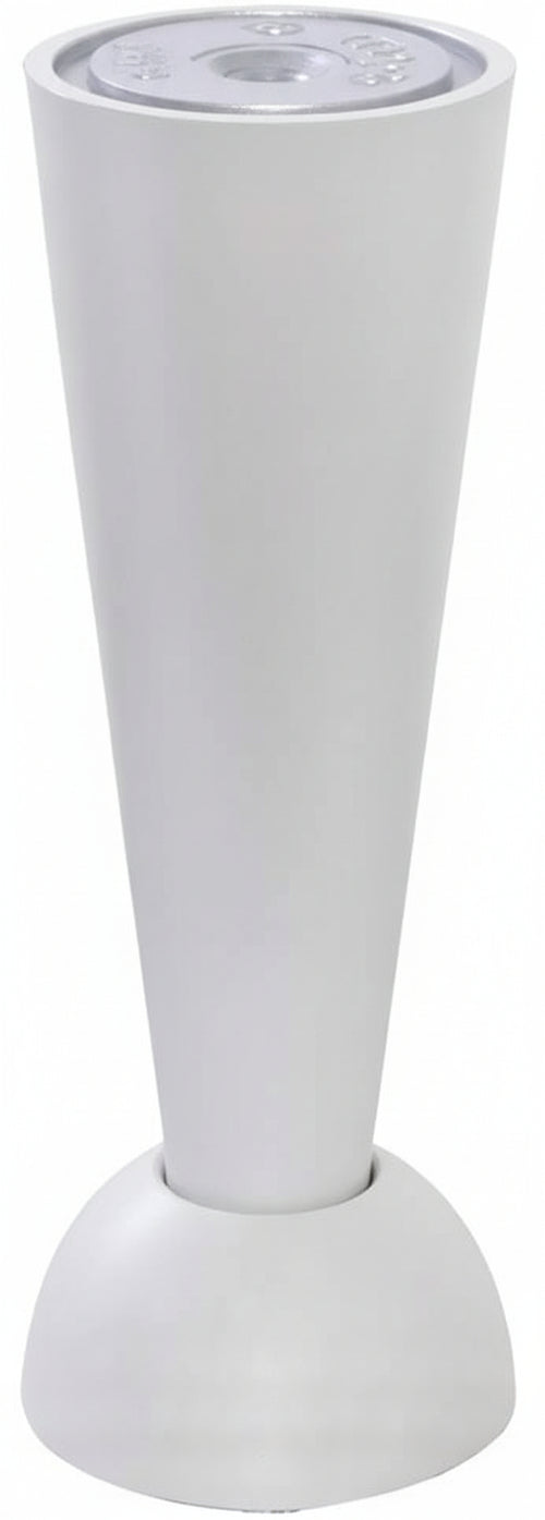 MASIDEF - PIEDINO IN METALLO SERIE EVOLUTION - Ø45MM - H.130MM -IN ALLUMINIO