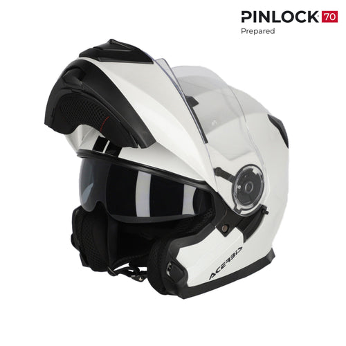 ACERBIS-Casco modulare Serel 2206 Bianco M