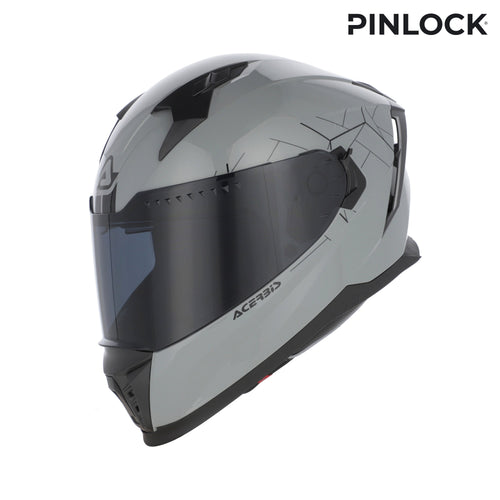 ACERBIS-Casco integrale X-Way Grigio M