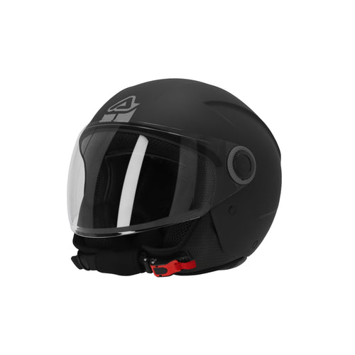 ACERBIS-Casco jet brezza Nero M