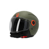 ACERBIS-Casco jet brezza Verde Militare M