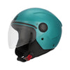 ACERBIS-Casco jet brezza metallic Turchese XL