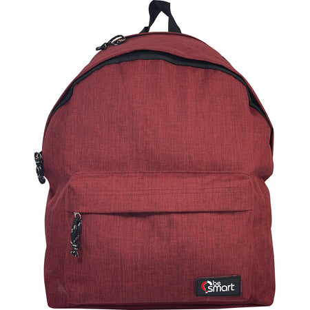 Zaino moderno Tinta unita "York" per scuola Viaggi ed escursioni "Be Smart"