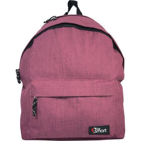 Zaino moderno Tinta unita "York" per scuola Viaggi ed escursioni "Be Smart"