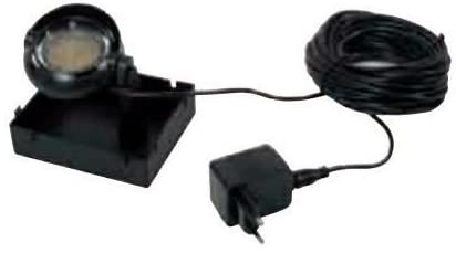 VERDEMAX - FARETTO LIGHTMAX 20 LEDS - CON CAVO 10MT - PER LAGHETTI E GIARDINI