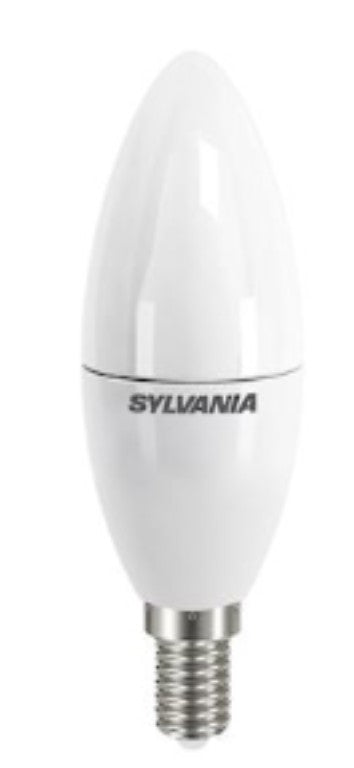SYLVANIA - LAMPADINA TOLEDO CANDELA SATINATA 827 - 25W 250LM 2700K E14