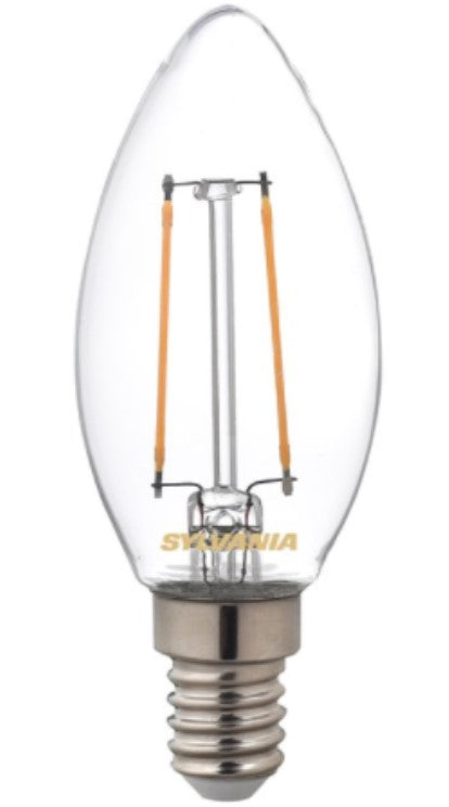 SYLVANIA - LAMPADINA TOLEDO CANDELA RETRO - 4W 420LM 827 E14