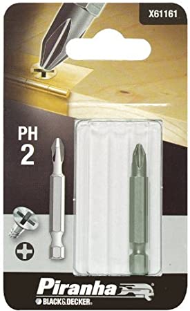 BLACK&DECKER - PIRANHA PUNTA A VITE PER CACCIAVITI - LAMA 48MM PH2