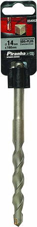 BLACK&DECKER - PUNTA DA TRAPANO "PIRANHA" PER MURATURA - PER TRAPANI A PERCUSSIONE SDS-PLUS - 166x14MM