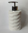 METAFORM - DISPENSER PER SAPONE LIQUIDO - LINEA MOSES - COLORE BIANCO