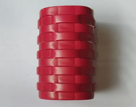 METAFORM - PORTA SPAZZOLINI LINEA "MOSES" - COLORE ROSSO