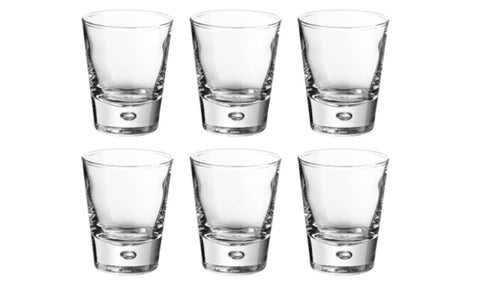DUROBOR - CONFEZIONE DA 6 - BICCHIERI IN VETRO LINEA NORVEGIA - 330ml - SENZA CONTRASSEGNO DI RIEMPIMENTO