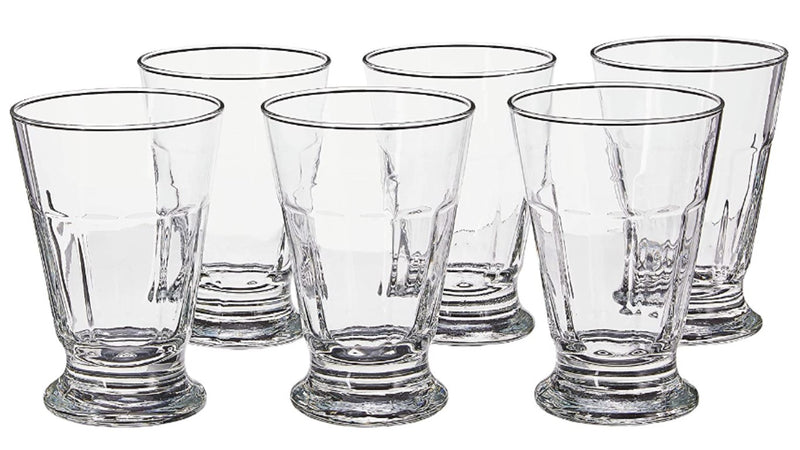 DUROBOR - CONFEZIONE DA 6 - BICCHIERI IN VETRO LINEA "SAMBAYA" - 40cl - SENZA CONTRASSEGNO DI RIEMPIMENTO