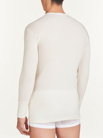 Ragno Maglia Uomo Intima Maniche Lunghe Girocollo in Lana Pesante 003159 S44 - Passarelli Biancheria
