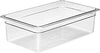 CAMBRO - CONTENITORE PER ALIMENTI FOOD PANS IN POLICARBONATO TRASPARENTE - FORMA RETTANGOLARE BASSA - 1/1x6 150MM