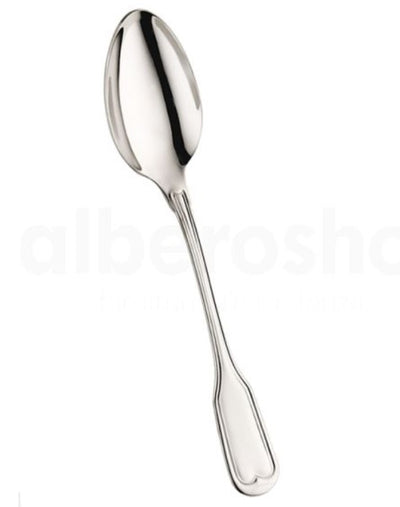 PINTINOX - CONFEZIONE DA 12 PEZZI - CUCCHIAIO DA DESSERT/FRUTTA VETTORIALE 18,8CM  - IN ACCIAIO INOSSIDABILE