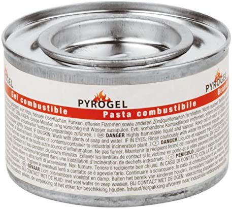 SAMBONET - 2 PEZZI - PASTA COMBUSTIBILE 2x200gr "PYROGEL"