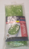 SHARK - TAPPETINO ANTISCIVOLO PER VASCA FROST 38x69CM - CON VENTOSE - COLORE VERDE