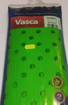 SHARK - TAPPETINO ANTISCIVOLO PER VASCA ORCHIDEA 34x73CM - COLORE VERDE LIME