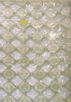 CPE - TAPPETINO PER DOCCIA MOSAICO IN GOMMA CON VENTOSE 50x50CM - COLORE VERDE MELA