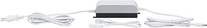 PAULMANN - ALIMENTATORE "YUORLED POWER SUPPLY" - IN PLASTICA RESISTENTE - COLORE BIANCO