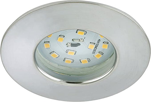 PRISMA - FARETTO A LED DA INCASSO FISSO - 1X5W 400LM IP44 - ALLUMINIO