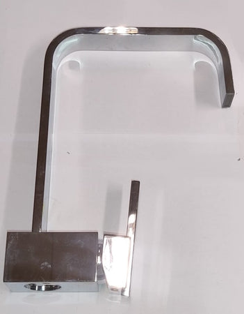 ZIPPONI - MIX LAVELLO A BOCCA ALTA GIREVOLE - LINEA "QUADRO" - CROMATO