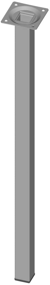 MASIDEF - PIEDINO QUADRATO ELEMENT SYSTEM IN ALLUMINIO 25x25MM H.500MM