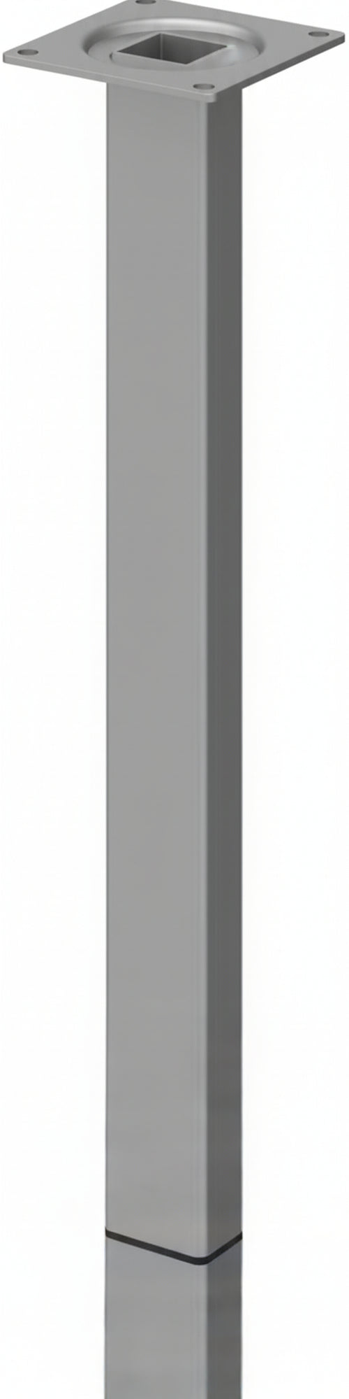 MASIDEF - PIEDINO QUADRATO ELEMENT SYSTEM IN ALLUMINIO 25x25MM H.500MM